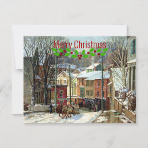 Cartes Pour Fêtes Annuelles Hiver à Gloucester - Joyeux Noël !
