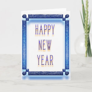 CARTES POUR FÊTES ANNUELLES HNY240