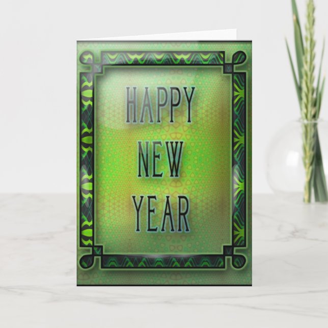 CARTES POUR FÊTES ANNUELLES HNY243 (Devant)