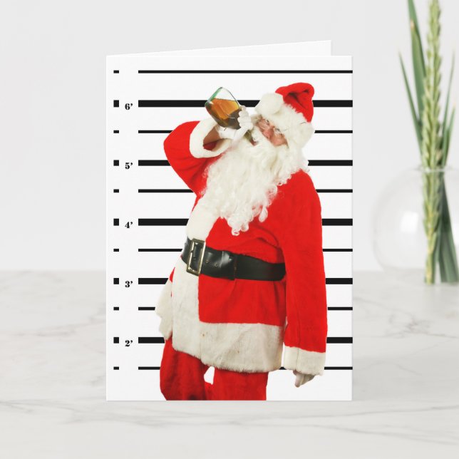 Cartes Pour Fêtes Annuelles Ho Ho Ho (Devant)