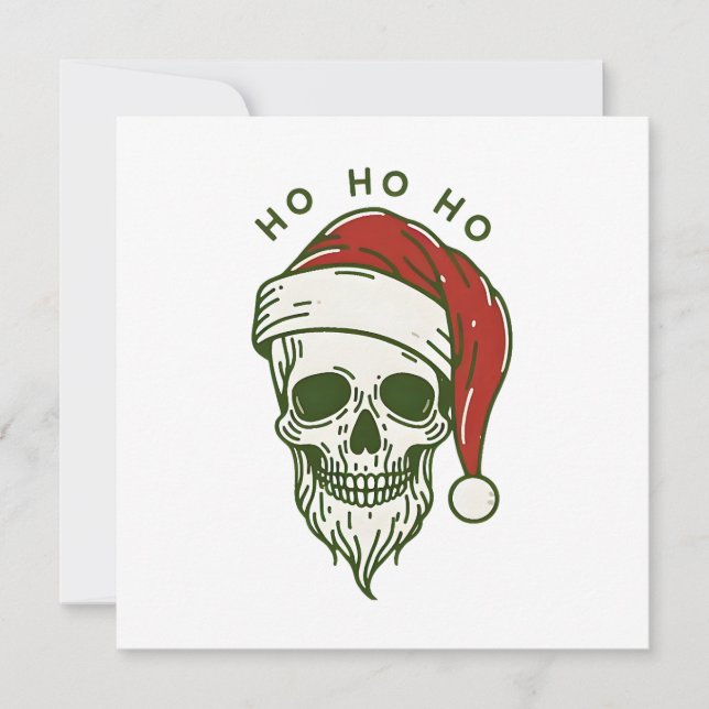 Cartes Pour Fêtes Annuelles Ho Ho Ho  (Devant)