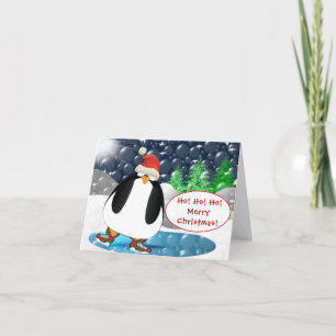 Cartes Pour Fêtes Annuelles Ho ! Ho ! HO ! Joyeux Noël!