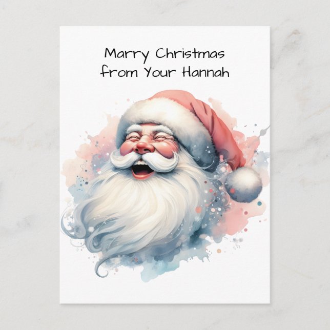 Cartes Pour Fêtes Annuelles HO HO Noël (Devant)