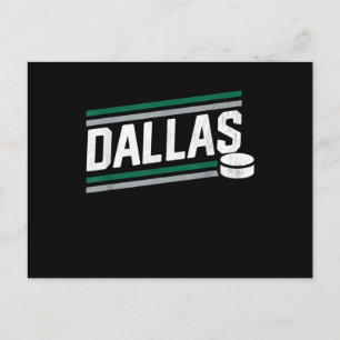 Cartes Pour Fêtes Annuelles Hockey   Cool Dallas Hockey Power Play