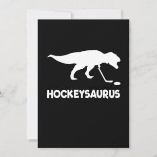 Cartes Pour Fêtes Annuelles Hockey   le saurus de hockey