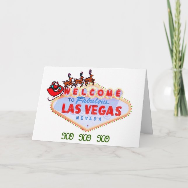 Cartes Pour Fêtes Annuelles hohohosanta1 (Devant)