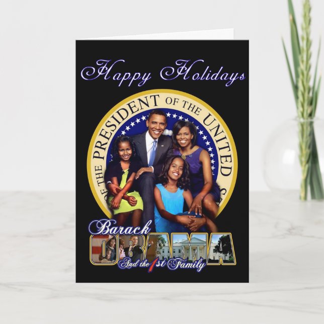 Cartes Pour Fêtes Annuelles Hoildays heureux (Devant)