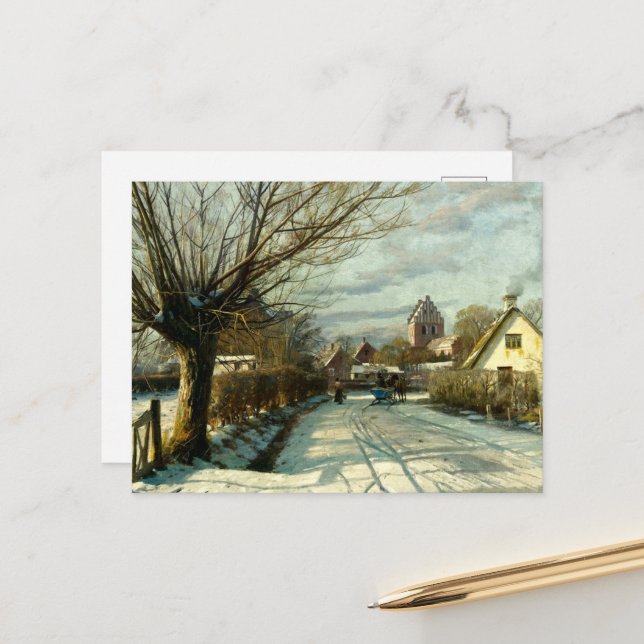 Cartes Pour Fêtes Annuelles Hoje Taastrup, Hors Copenhague (Devant/Arrière en situation)