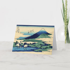 Cartes Pour Fêtes Annuelles Hokusai - Bonne année d'Umegawa