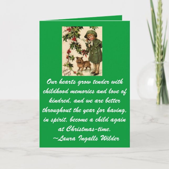 Cartes Pour Fêtes Annuelles Holiday (Devant)