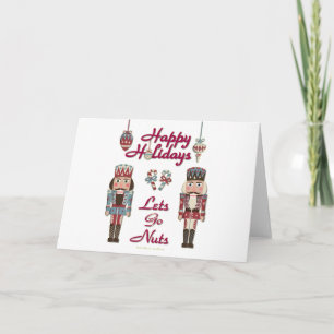 Cartes Pour Fêtes Annuelles Holiday Nutcracker