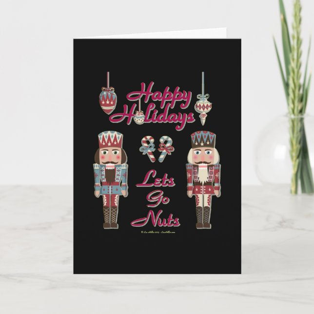Cartes Pour Fêtes Annuelles Holiday Nutcracker (Devant)