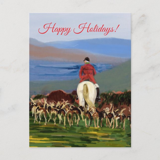 Cartes Pour Fêtes Annuelles Holiday Postcard (Devant)