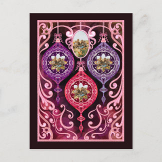 Cartes Pour Fêtes Annuelles Holiday Postcard