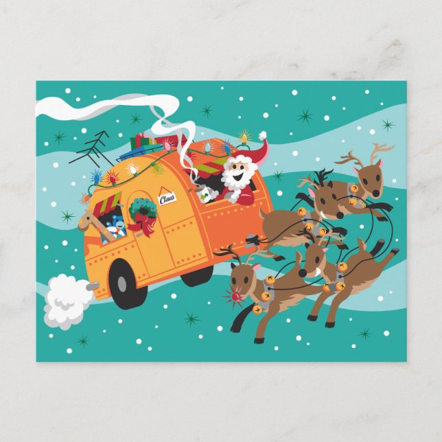 Cartes Pour Fêtes Annuelles Holiday Trip (Devant)
