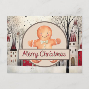 Cartes Pour Fêtes Annuelles Homme au pain