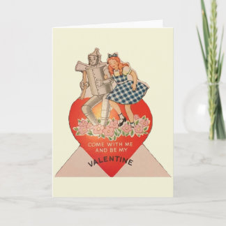 Cartes Pour Fêtes Annuelles Homme vintage Valentine de Dorothy et de bidon