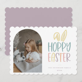 Cartes Pour Fêtes Annuelles Hoppy Pâques