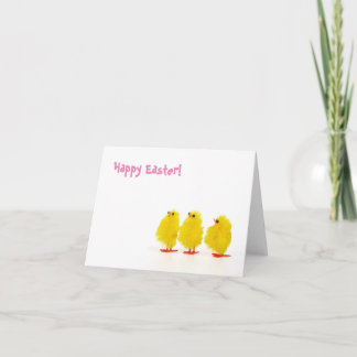 Cartes Pour Fêtes Annuelles Horiz. - Bébés "Pâques heureux"