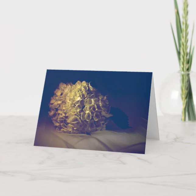 Cartes Pour Fêtes Annuelles Hortensia victorien (Devant)
