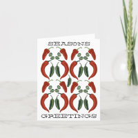 HOT & SPICY Jalapeño Chile Peppers Motif Art Pos