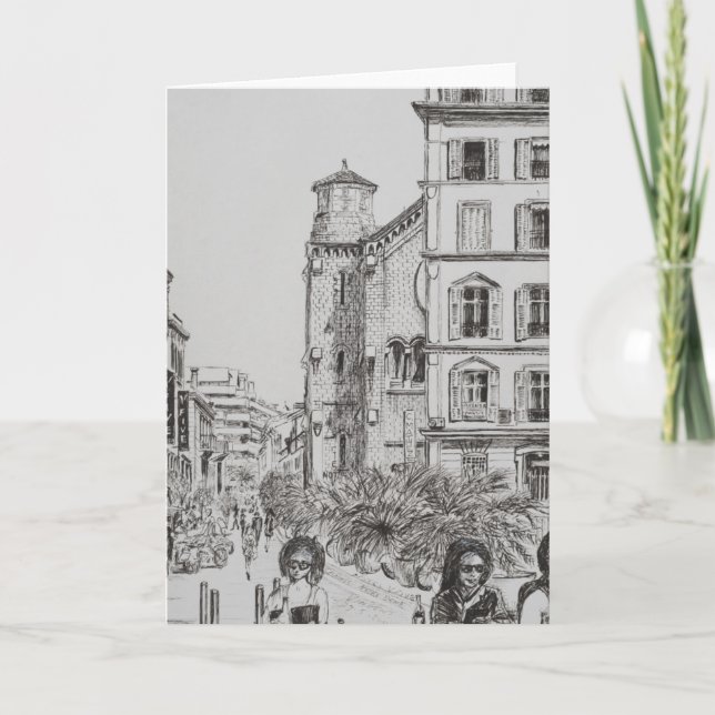 Cartes Pour Fêtes Annuelles Hôtel 5 et Notre Dame Cannes 2014 (Devant)