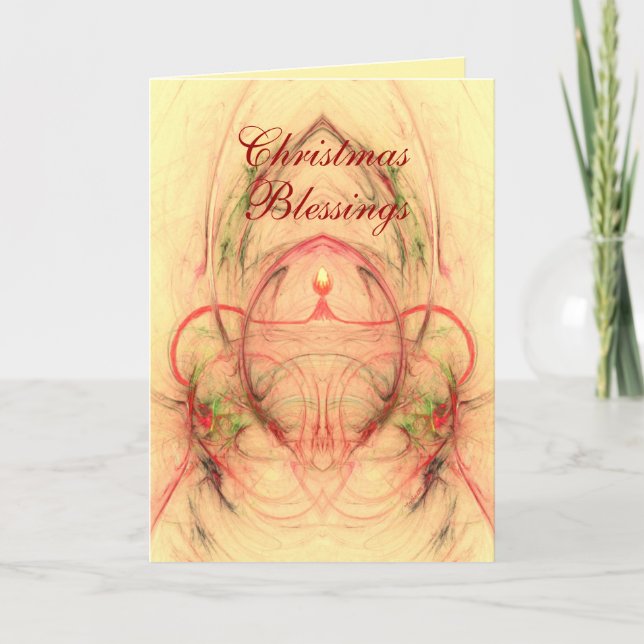 CARTES POUR FÊTES ANNUELLES HOUX DE N DE BOUGIE ' (Devant)