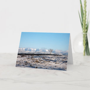 Cartes Pour Fêtes Annuelles Howgill Fells l'hiver Angleterre