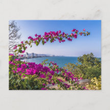 Hua Hin Skyline de Khao Takiab Temple cadeau Poste