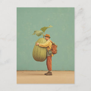 Cartes Pour Fêtes Annuelles Hug Citrouille géant