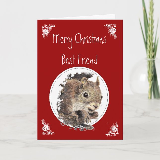 Cartes Pour Fêtes Annuelles Humour animal de Funny Christmas (Devant)