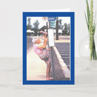 Cartes Pour Fêtes Annuelles Humour de remplacement de la hanche
