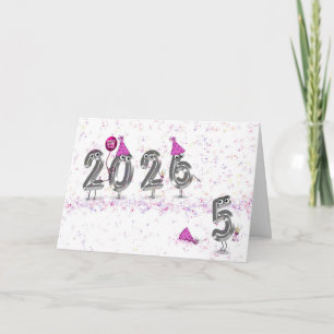 Cartes Pour Fêtes Annuelles humour du Nouvel An 2026