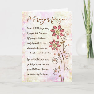 Cartes Pour Fêtes Annuelles I said a Prayer
