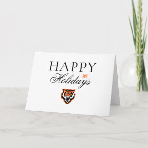 Cartes Pour Fêtes Annuelles Idaho State University Bengals Spirit Design