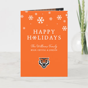 Cartes Pour Fêtes Annuelles Idaho State University Bengals Spirit Design