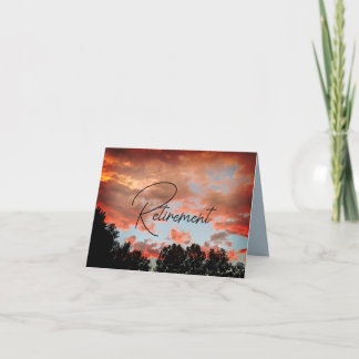 Cartes Pour Fêtes Annuelles Il est temps de profiter des couchers de soleil - 