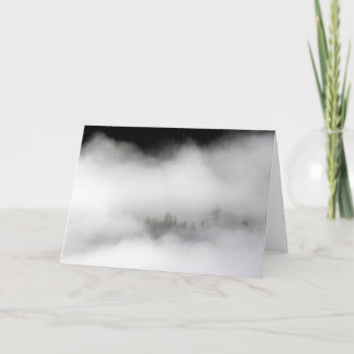 Cartes Pour Fêtes Annuelles Il est tombé à midi clair: BROUILLARD!