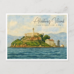 Cartes Pour Fêtes Annuelles Île d'Alcatraz – San Francisco Site Touristique