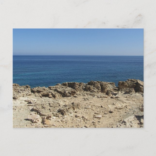Cartes Pour Fêtes Annuelles Îles grecques Paysage méditerranéen (Devant)