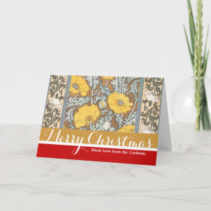 Cartes Pour Fêtes Annuelles illustration d'art pavot fleur jaune
