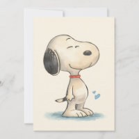 Illustration de chien Beagle à l'aquarelle mignonn