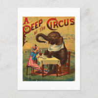 Illustration de cirque vintage Art Antique
