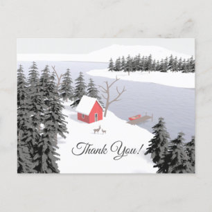 Cartes Pour Fêtes Annuelles Illustration de la scène hivernale