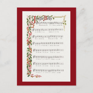 Cartes Pour Fêtes Annuelles Illustration musicale de tintements du carillon