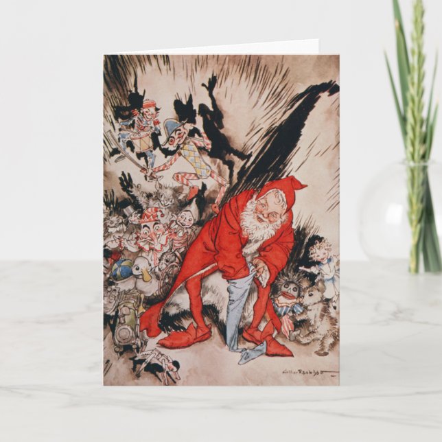 Cartes Pour Fêtes Annuelles Illustrations de Noël (Devant)