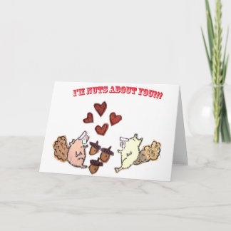 CARTES POUR FÊTES ANNUELLES IM LES ÉCROUS AU SUJET DE VOUS CARDENT