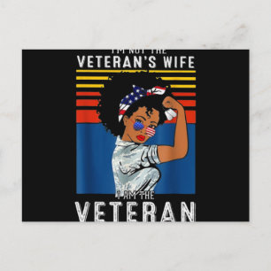 Cartes Pour Fêtes Annuelles I'm Not The Vétéran's Wife I