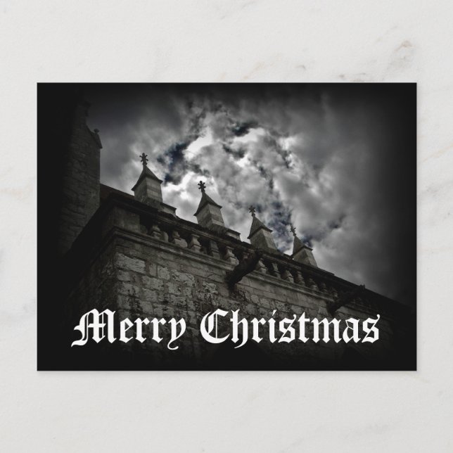 Cartes Pour Fêtes Annuelles Imaginaire médiéval Joyeux Noël (Devant)