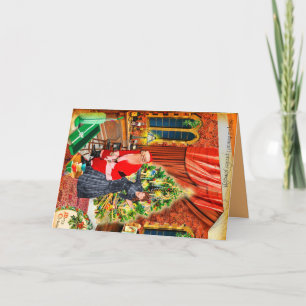 Cartes Pour Fêtes Annuelles  Imbécile Père Noël ! Je préfère les bijoux :/
